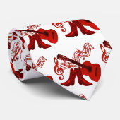 国西部音楽ギターおよびカウボーイ・ブーツ ネクタイ (ロール)