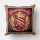 国誇りを持ったの明るい未来 クッション (裏面)