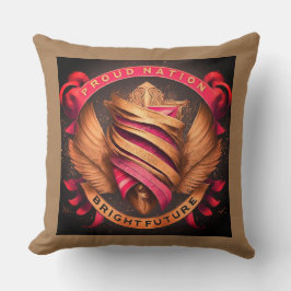 国誇りを持ったの明るい未来 クッション