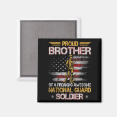 国誇りを持った衛兵士同志退役軍人D マグネット (正面/裏面)