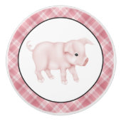 国豚の漫画のセラミックノブ セラミックノブ (正面)