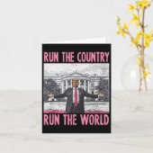 国走と世界のトランプおもしろい1 カード (黄色い花)