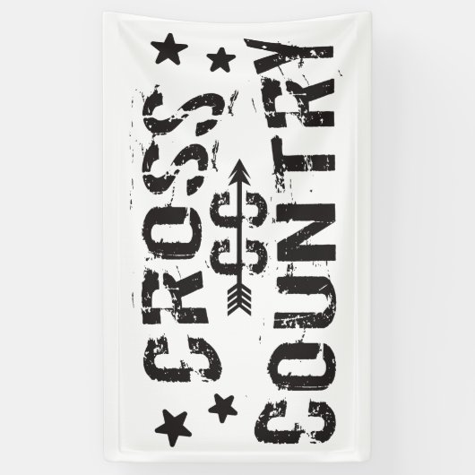 国走横断旗 横断幕 (縦)