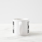 国連はエド(ucation)のエスプレッソのマグを導きます エスプレッソカップ (裏面)