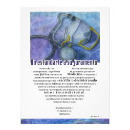 国連ジュラメスペインのント医師ポスター フォトプリント           