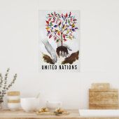 国連ポスター 1947年 繁栄と共に ポスター (キッチン)