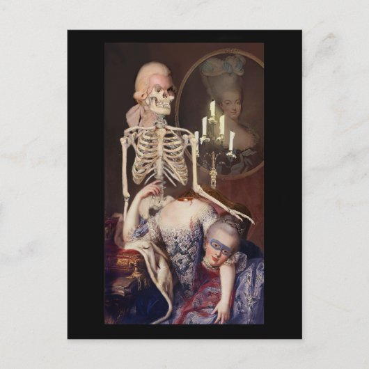 国連ポートレートはl'Halloween注ぎます ポストカード (正面)