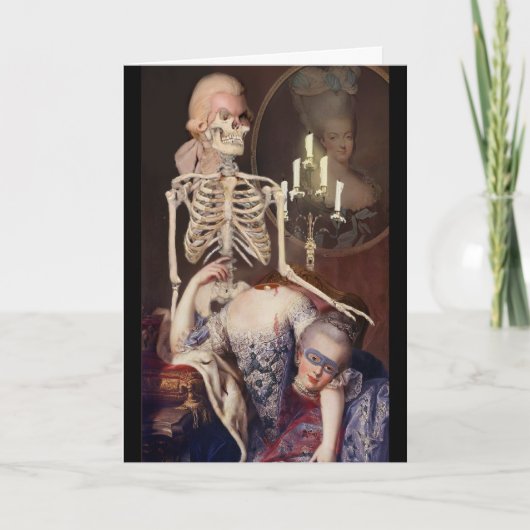 国連ポートレートポールハロウィーン カード (正面)