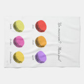 国連マカロン？マイスウィ！ キッチンタオル (横)