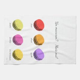国連マカロン？マイスウィ！ キッチンタオル