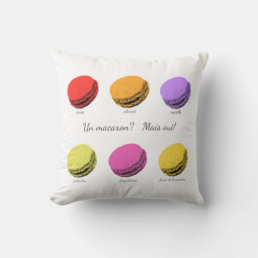 国連マカロン？マイスウィ！クッション クッション (正面)