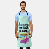 国連マンディロンのnace、se hace、。 エプロン (着用した状態)