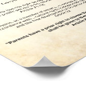 国連人権宣言1948小ポスター ポスター (角)