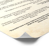 国連人権宣言1948 X Small Poster ポスター (角)