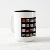 国連小さいcaféか。 ツートーンマグカップ (正面左)