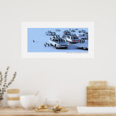 国連平光院、シノーン・リエン！ – 氷の上のT鳥 ポスター (キッチン)