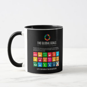 国連SDG 17アジェンダ世界ゴール マグカップ