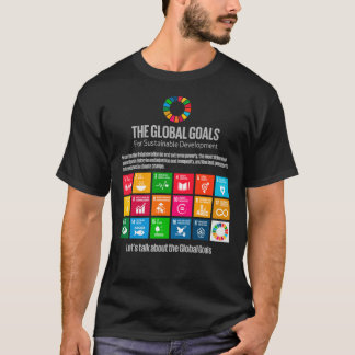 国連SDGs統一された国地球に優し開発GOA Tシャツ