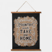 国道標識 吊り下げ型タペストリー (正面)