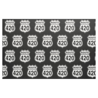 国道420号の米国高速道路標識 ファブリック