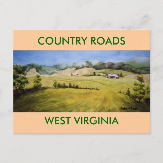 国道55号高地風光明媚なハイウェイハガキ ポストカード (正面)