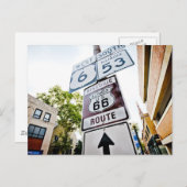 国道66号母線 ポストカード (正面/裏面)