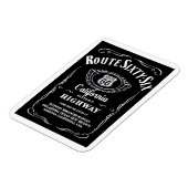 国道66号黒ラベル マグネット (左側)