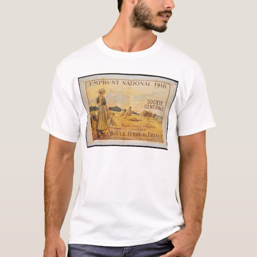 国防の貸付け金のためのポスター Tシャツ (正面)