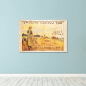 国防ローンのポスター キャンバスプリント (インサイチュ (ウッドフロア))