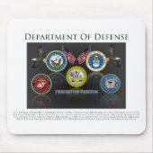 国防省 マウスパッド (正面)