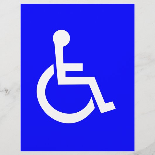 国際アクセスシンボル チラシ (正面)