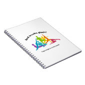 国際キッズヨガデー（4月8日）を祝おう ノートブック (右側)