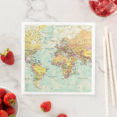 国際パーティー紙標準ダイニングナプキン (インサイチュ)