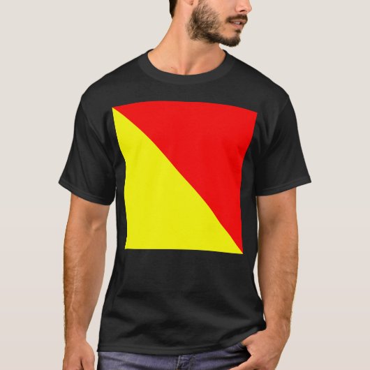 国際信号旗 オスカル Tシャツ (正面)
