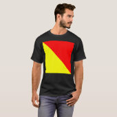 国際信号旗 オスカル Tシャツ (正面フル)