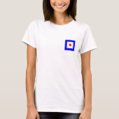 国際信号旗W Tシャツ (正面)