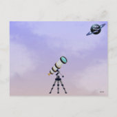 国際天文学デー - 惑星 シーズンポストカード (裏面)