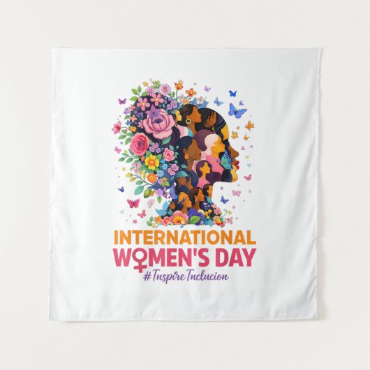 国際女性の日 タペストリー (正面)