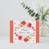 国際女性の日 ポストカード (スタンド正面)