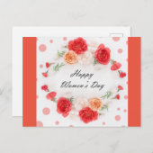 国際女性の日 ポストカード (正面/裏面)