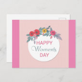 国際女性の日 ポストカード (正面/裏面)