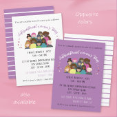 国際女性デーのイベント 3月8日 招待状