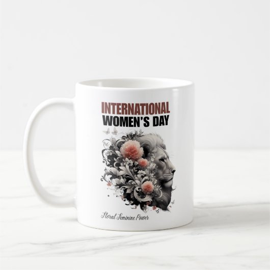 国際女性デー コーヒーマグカップ (左)