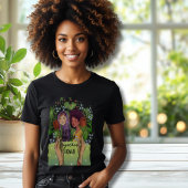 国際女性デー ポートレート「共に強く」 Tシャツ