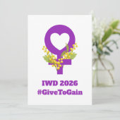 国際女性デー 2026 IWD ギブ・トゥ・ゲイン (スタンド正面)