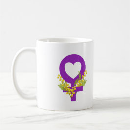 国際女性デー 2026 IWD Give To Gain コーヒーマグカップ