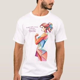国際女性デー 3月8日 引用 Tシャツ