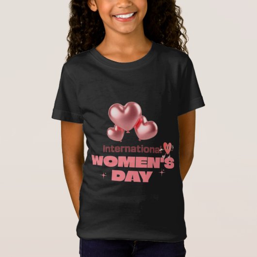国際女性デー Tシャツ (正面)