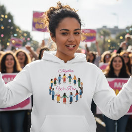 国際女性デーTシャツ Together We Rise パーカ