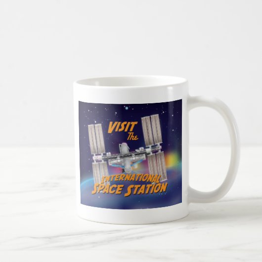 国際宇宙ステーションを訪れよう コーヒーマグカップ (右)